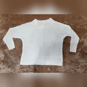 Elegant Cream Knit Sweater